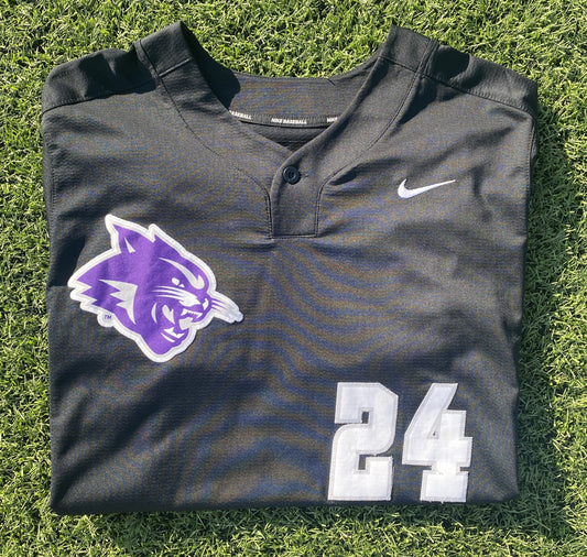 Wildcat Head Uniforms: Black